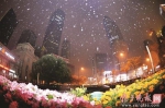 一天降温12℃ 南京初雪如约而至迎来123天的冬 - 新浪江苏