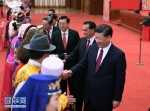 新华社　党和国家领导人出席两会少数民族代表委员茶话会 - 民族宗教