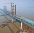 7月22日迎大暑 烈日下沪通大桥建设有序推进 - 江苏音符