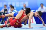 江苏运动员张高泉获得第十三届全运会男子古典式摔跤66公斤级冠军 - 体育局