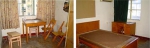 租住了四年的房子的客厅（左图）和卧室（右图），作者摄于2006年。 - 新浪江苏
