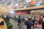 第八届中国(泰州)国际医药博览会15日拉开帷幕。　崔佳明 摄 - 江苏新闻网