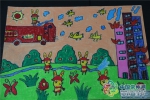 常州儿童消防绘画作文大赛 看充满童趣的消防画面 - 消防总队