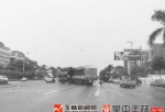 三轮横穿马路 货车180度急刹车还是撞上了 - 南京市教育局