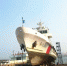 江苏沿海巡逻艇编队“个头”最大“成员”轮完成坞修。　连云港海事局供图 - 江苏新闻网