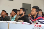 在江苏农牧科技职业学院学习的孟加拉国学生。　刘荫　摄 - 江苏新闻网