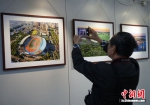 一位摄影爱好者在拍摄心仪的作品 - 江苏新闻网