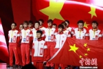 参赛的中国选手。　唐娟　摄 - 江苏新闻网