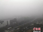 图为17日，古城扬州大雾弥漫。崔佳明摄 - 新浪江苏