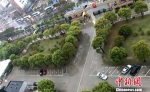 图为扬州市委市政府大院免费对外地车辆开放。　崔佳明　摄 - 江苏新闻网