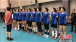 中国女排积极备战2018世界女排联赛总决赛。主办方供图 - 江苏新闻网