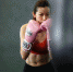 资料图：练拳击的女孩。汤彦俊 摄 - 江苏音符