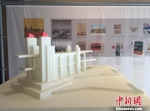 南京长江大桥的模型。 被访者供图 - 江苏新闻网