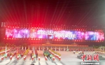 21日晚，江苏省第十九届运动会开幕。　崔佳明 摄 - 江苏新闻网