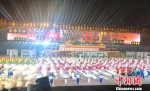 开幕现场表演，精彩纷呈。　崔佳明 摄 - 江苏新闻网