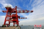 已经建成的国家电投滨海港煤炭码头。　陈其龙 摄 - 江苏新闻网