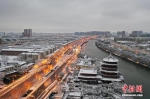资料图：雪后的南京城。孙公甫 摄 - 江苏新闻网