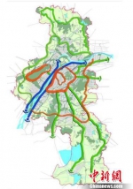 南京的三年绿道规划基本覆盖了全市。　规划部门供图 摄 - 江苏新闻网