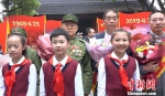 4月23日，在中国近代史遗址博物馆内举行的南京解放纪念活动。　葛勇 摄 - 江苏新闻网