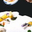 图为大二学生参赛菜品“梅花卷长生汤”摘“双第一”。　烹饪学院供图　摄 - 江苏新闻网