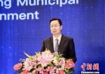 南京市市长蓝绍敏。　主办方供图 - 江苏新闻网