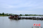 丰县黄河故道大沙河湿地公园游船码头。　朱志庚 摄 - 江苏新闻网