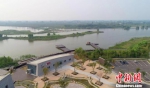 空中航拍大沙河国家湿地公园。　朱志庚 摄 - 江苏新闻网