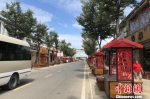 高党社区的乡村休闲旅游一条街。　于从文 摄 - 江苏新闻网