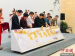 5月18日，“百年汪老”书画作品展开展。　闵伟 摄 - 江苏新闻网