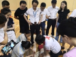 省委党校主体班42名学员夜间接受救护员操作培训 - 红十字会