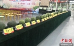 东台市现代农业产业园西瓜新品陈列。　于从文 摄 - 江苏新闻网
