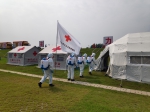 省红十字会参加2020年全省军地联合防汛抢险救援实战演练 - 红十字会