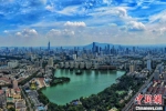 俯瞰南京城。　泱波 摄 - 江苏新闻网
