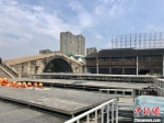 古运河沿线风貌整治工作正在进行中。　孙权 摄 - 江苏新闻网