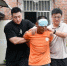 　嫌疑人刘某杰被警方抓获。警方供图 - 江苏新闻网