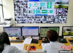 沛县城乡供水远程监控自动控制中心。　朱志庚 摄 - 江苏新闻网