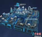 巡览3D云上全景展厅，成为今年大会开幕式的亮点。网页截图 - 江苏新闻网