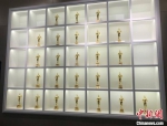 南通三建获得的鲁班奖奖杯。　于从文 摄 - 江苏新闻网
