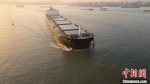 未来，9万吨大型海轮可直达南京。　牛志勇 摄 - 江苏新闻网