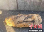 江苏常州一工地挖出一30斤炮弹　唐娟　摄 - 江苏新闻网