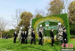 扬州墓园举办生态葬集中安放仪式。　崔佳明　摄 - 江苏新闻网