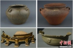 出土的器物。考古队提供 - 江苏新闻网