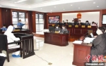 网民“辣笔小球”被判入刑8个月，当庭认罪认罚。　江苏省高院 供图 - 江苏新闻网