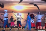 巴斗村民俗表演《渔号子》 。　于从文 摄 - 江苏新闻网