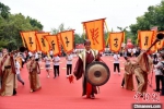 彭祖祭拜仪式开始。　朱志庚 摄 - 江苏新闻网