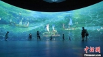 扬州中国大运河博物馆，展示传播大运河文化，让“流动的文化”在新时代更加熠熠生辉。　孟德龙 摄 - 江苏新闻网