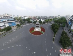 8月2日，民众居家抗疫，古城扬州很寂静。　孟德龙　摄 - 江苏新闻网