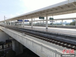 8月6日，空空荡荡的扬州东站站台。　孟德龙 摄 - 江苏新闻网