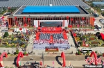 29日，备受关注的第九届江苏沭阳花木节开幕。　丁华明 摄 - 江苏新闻网