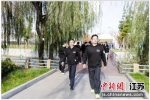 景区内的“春申湖之环”环湖步道建成 黄埭镇供图 - 江苏新闻网
